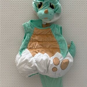 Spirit Green and Tan Dinosaur Costume